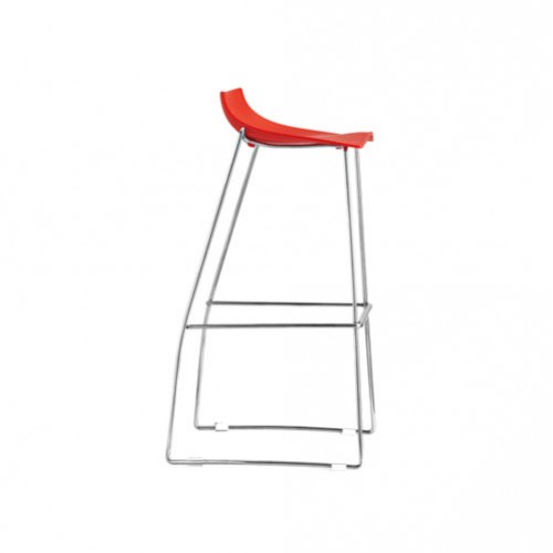 BS-02R 红色滑梯吧椅